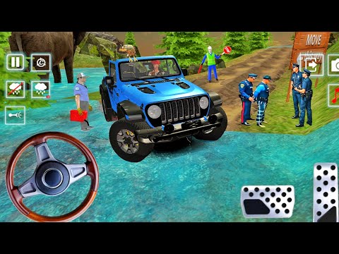4x4 Jeep Offroad Heavy Driving 3D: Very Tough Mudder Simulator Drive 3D! Android Gameplay