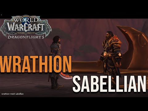 Wrathion meets Sabellian Cinematic - World of Warcraft Dragonflight
