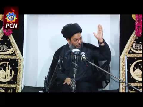 6th muharram majalis 1436 - 2014 - mulk e khuda or imam hussain a.s - allama aqeel ul gharavi - urdu