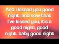 (Kissed You) Good Night By Gloriana Lyrics ...