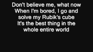 The Rubik's Cube Rap Lyrics (thecomputernerd01)