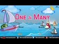 One & Many - English Grammar for Kids