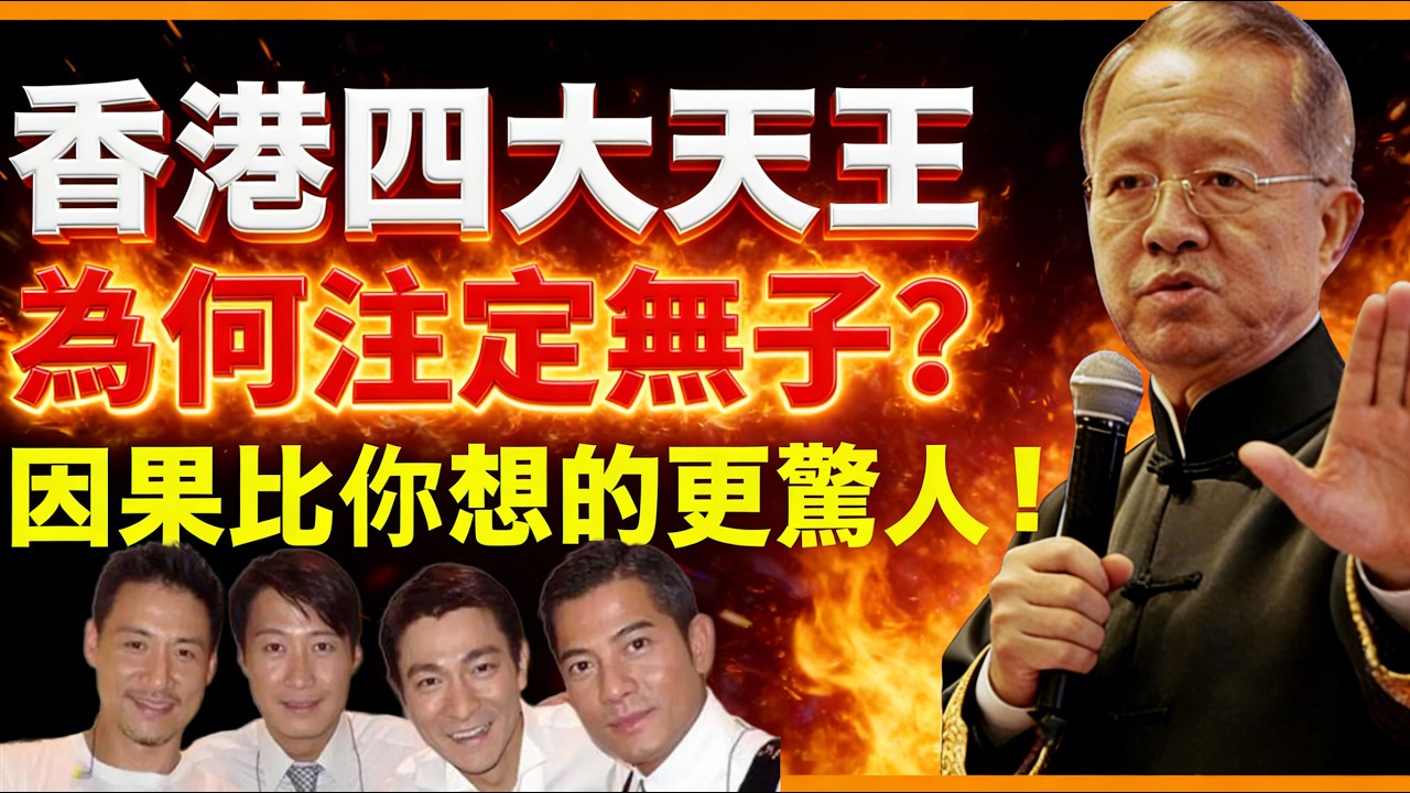 劉德華，張學友，郭富城，黎明，為何都是岳父命？背後的因果太驚人！#人生智慧 #命理 #哲學 #曾仕強 #易經 #正能量