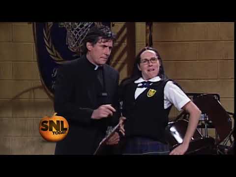 'Superstar, Mary Katherine Gallagher' With Natalie Morales  TODAY's SNL Halloween online video cutte