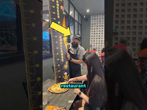 Die längste Pizza der Welt 🍕#pizza #chalenge #respect #cheese