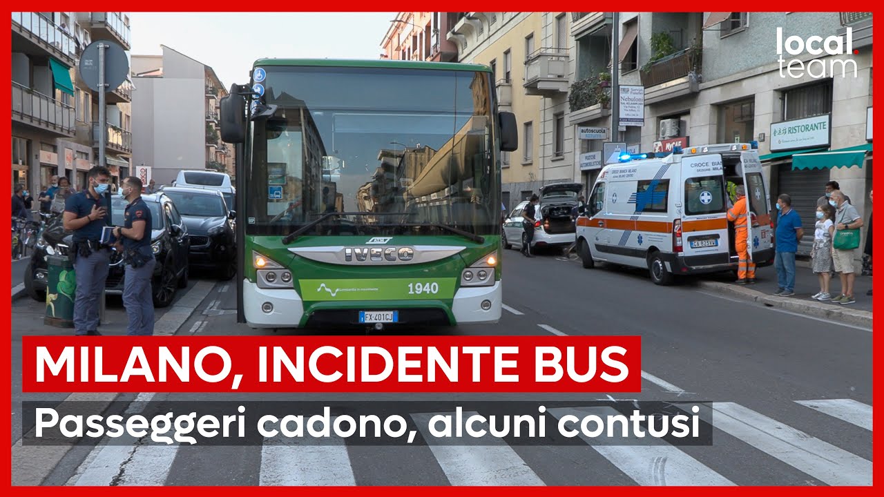 Watch Now Milano, nuovo incidente con un bus Atm coinvolto: brusca frenata, passeggeri contusi Milano, nuovo incidente con un bus Atm coinvolto: brusca frenata, passeggeri contusi