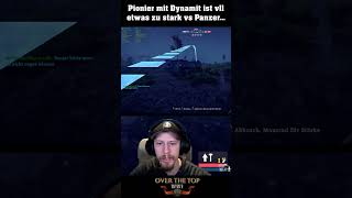 Pionier mit Dynamit ist vielleicht etwas zu stark gegen Panzer... | Over The Top: WW1