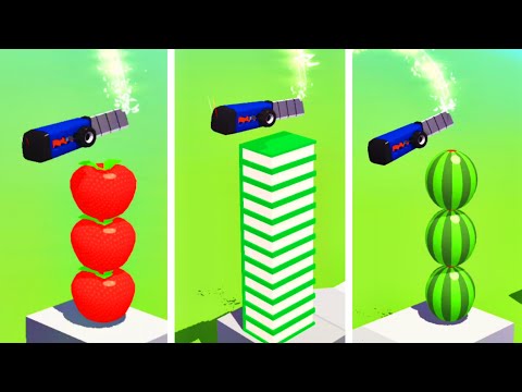 Slice it All! 🔪⚔️🪓 Very Satisfying And Relaxing ASMR Slicing Game Perfect!