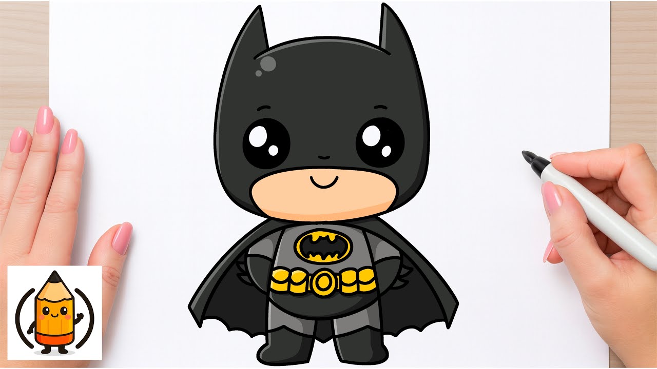 How To Draw Batman | Easy Superhero Drawing Tutorial