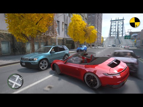 GTA 4 Crash Testing Real Car Mods Ep.91