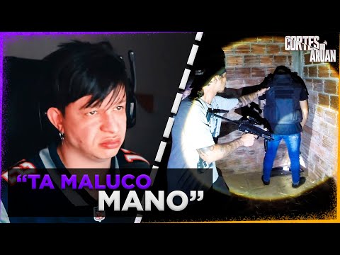 ARUAN REAGE A FICOU POSSUÍDO NO VELHO SATÂNICO -Caçadores de Lendas (RENATO GARCIA) -Cortes do Aruan