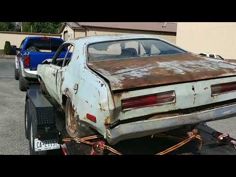 Forgotten Relic 1972 Plymouth Duster Mopar Parts Car