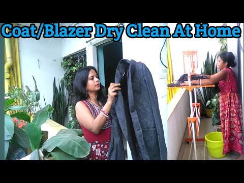 🧥How To Dry Clean Coat Pant/blazer At Home 👕Dry...
