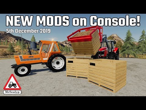 NEW MODS on Console Farming Simulator 19 PS4 (Review)
