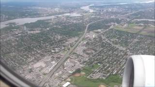 Ottawa YOW Flight Takeoff Departure from Runway 32 CYOW