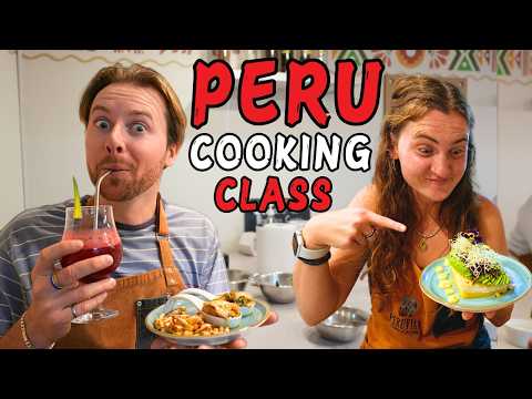 PERUVIAN Chef Teaches Us Authentic Cooking in Cusco!