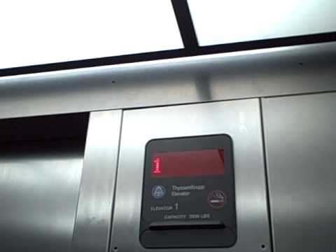 2009 Video: Thyssenkrupp Hydraulic Elevators at Hampton Inn and Suites, Lake George New York