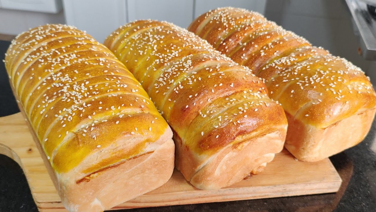 PÃO CASEIRO RECHEADO, SIMPLES, SEM BAGUNÇA NA COZINHA!