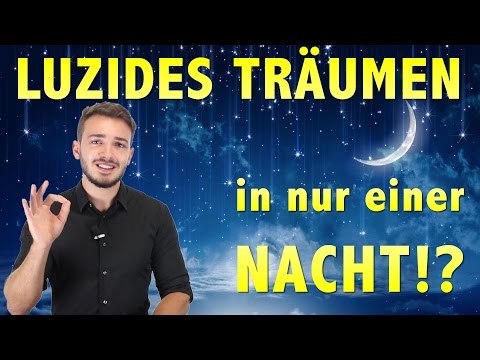 ✔ Lucid dreaming in JUST ONE night!!?? ᴴᴰ
