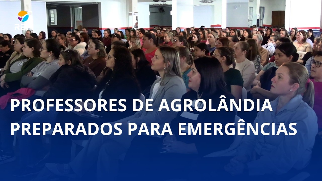 Professores de Agrolândia mais preparados para emergências