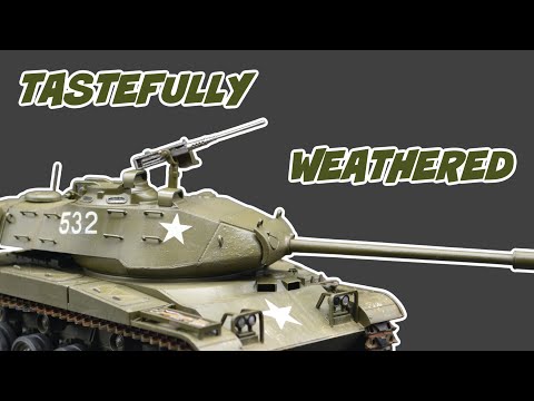 Painting and Weathering the BEST BEGINNER Model KIT - Tamiya M41 Walker 1/35 Scale Model Tank.