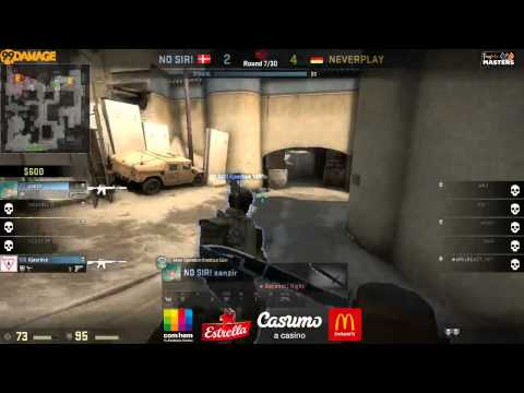 NO SIR! vs. NeverPlay | Halbfinale, Fragbite Masters 3 Qualifier #1 | (de_dust2) Map 1