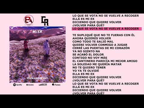 MI EX  | Black Andrés Baby| salsa urbana  Video Lyrics - ( 2022