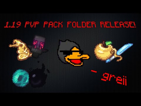 The Greatest Minecraft 1.19 PVP Texture Pack Folder Release...