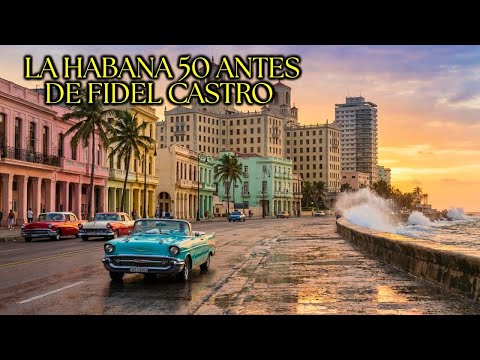 Cómo era La Habana en los años 50 antes de Fidel Castro ( Reconstrucción con IA )