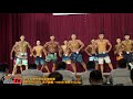 【鐵克】2019 台南市府城盃健美賽 男子健體 -166CM