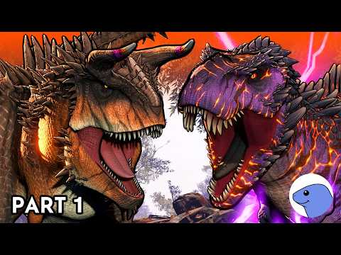 Horned Carnotaurus vs Omega 09 | Animation (Part 1)