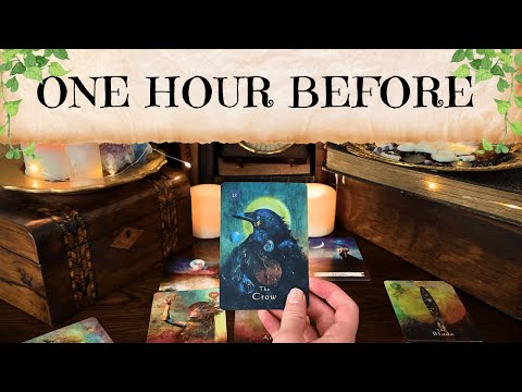 THIS FINDS YOU ONE HOUR BEFORE IT HAPPENS  💫 Tarot Reading