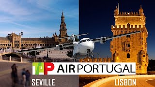 FLIGHT REPORT ✈ ATR-72-600 | TAP AIR PORTUGAL | SEVILLE (SVQ) SPAIN to LISBON (LIS) PORTUGAL
