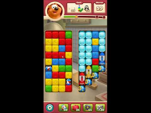 Toon Blast Level 2722 - NO BOOSTERS 🐻🐺🐱 | SKILLGAMING ✔️