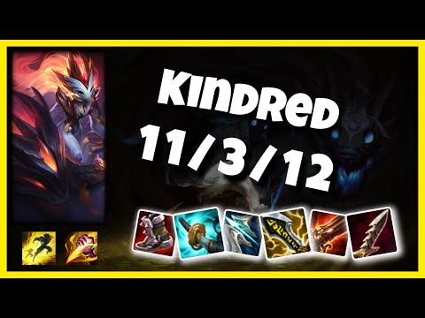 Kindred vs Graves BR Challenger JUNGLE (11/3/12) - v10.25