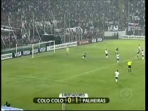 Palmeiras 1 x 0 Colo Colo.... Golaço de Cleiton Xavier