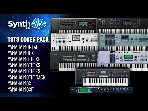T9T9 COVER PACK | YAMAHA MONTAGE / MODX /+ / MOTIF XF - XS - ES - RACK/ MOX / MOXF
