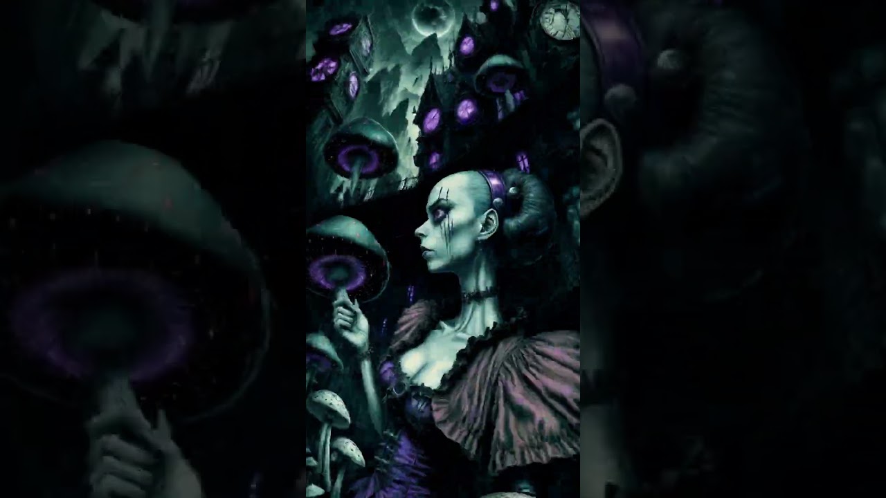 #stablediffusion #deforumstablediffusion #wonderland #nightmare #fantasy #cyberpunk #dystopian