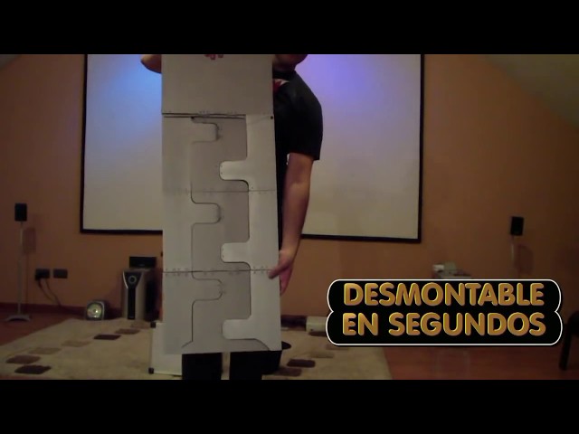 Vídeo relacionado con MotiveTech Mesa de Trucos de Mago, Fácil de Transportar, para Espectáculos, Mesa de Accesorios para Juegos de Escenario