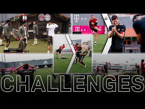 Team Neuer vs Team Lewandowski - All FCB Summer Games Challenges