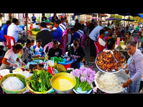 Amazing! super noodle soup & pork rice vendors feeding more than 200 people in 2 hours