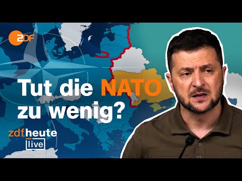 Zoff um Ukraine-Beitritt: Militärexperte Gressel zu NATO-Gipfel | ZDFheute live