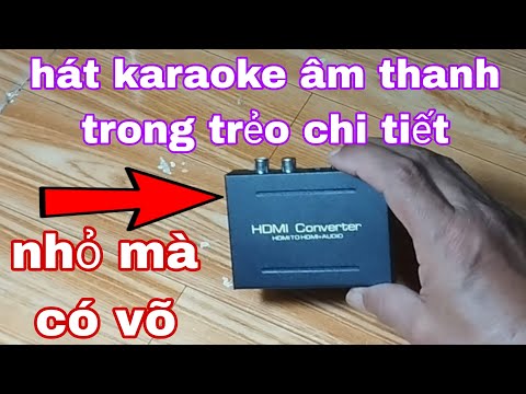 How to get sound or karaoke from TV without Optical port