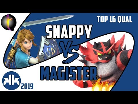 KKON19 Main Event: SSBU - Top 16 Qual - Snappy vs Magister