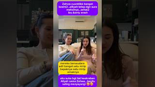 Download lagu aliyah dan Zahwa Uda pinter cantik lagi #aliyahmassaid #viralvideo #videoshort #artis mp3