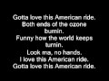 American Ride - Toby Keith - Lyrics