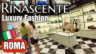 🛍 Rinascente Rome 🇮🇹 | The Best Luxury Department Store on Via del Tritone Italy
