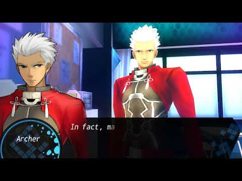 FATE/EXTRA Walkthrough Part 34 Route: Archer (Sub Route: Rin) (No Commentary)