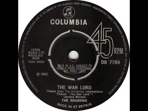 UK New Entry 1965 (306) The Shadows - The War Lord