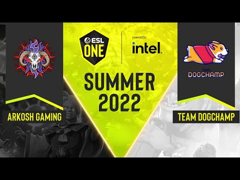 Dota2 - Arkosh Gaming vs Team DogChamp - Game 1 - DPC NA Tour 3 - ESL One Summer 2022 Division 2